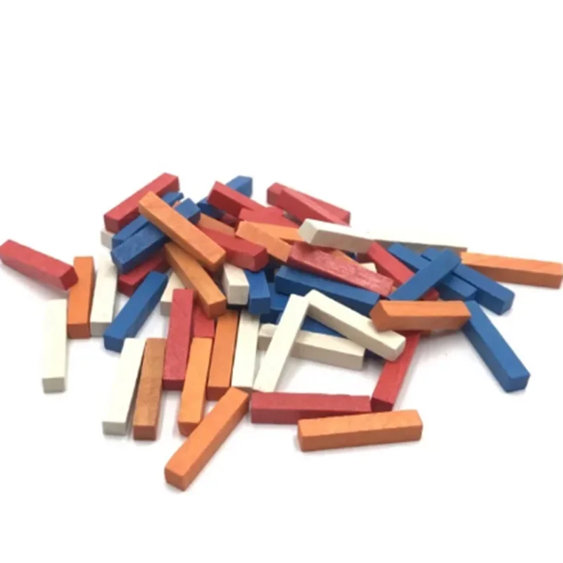 Chess Set Wooden - Way/House/City/Thieves Wooden Game Pieces 97Pcs/set Colorful