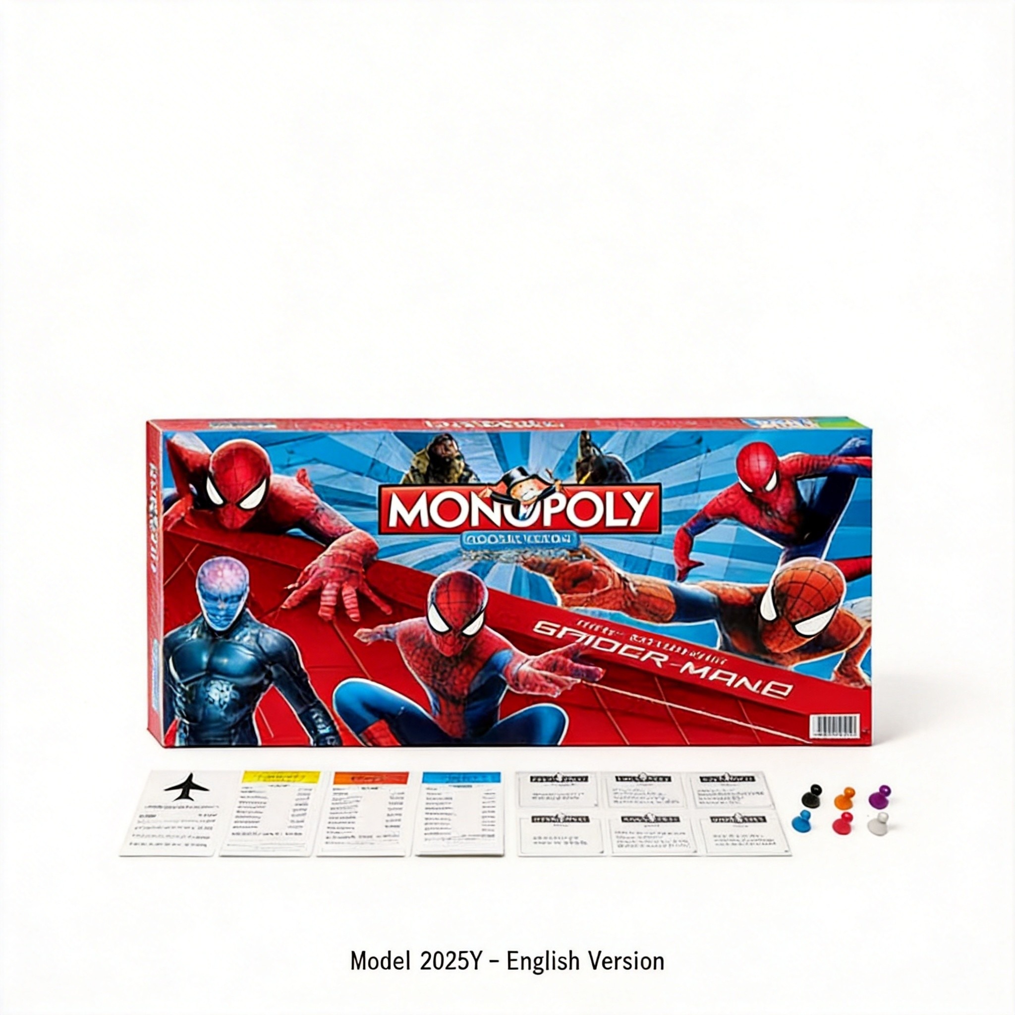Board Game Night - Spider-Man Monopoly Board Game - Collector's
