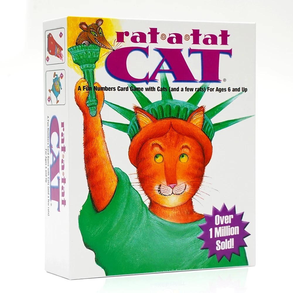 Board Game Night - Rat A Tat Cat Fun Numbers