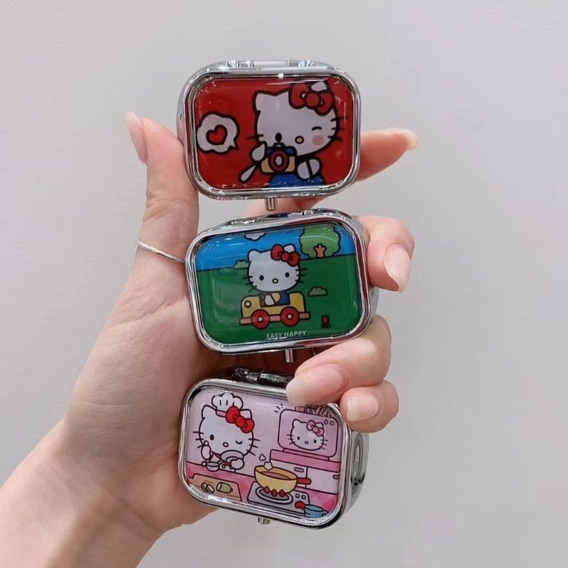 Token Tray Organizer - Anime Hello Kitty Metal Storage Box
