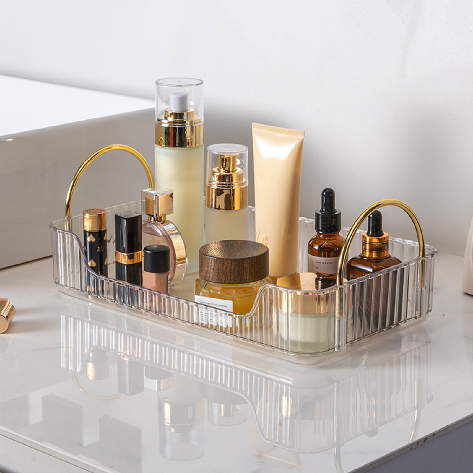 Bathroom Organizer Rack Light  - Token Tray Organizer 评论和价格