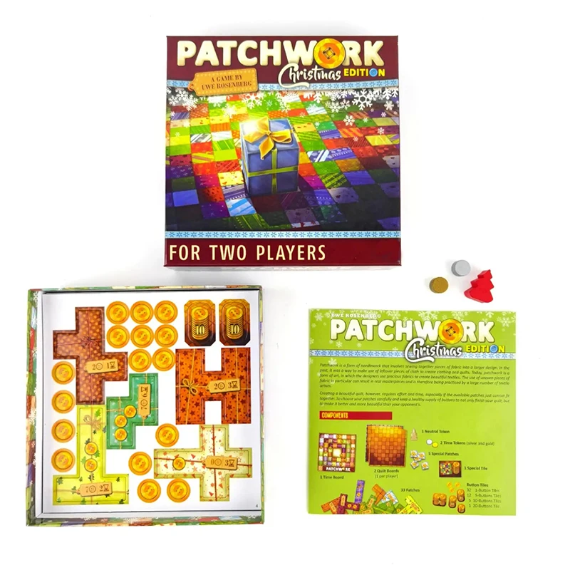 Board Game Patchwork: Christma - Board Game Night 评论和价格