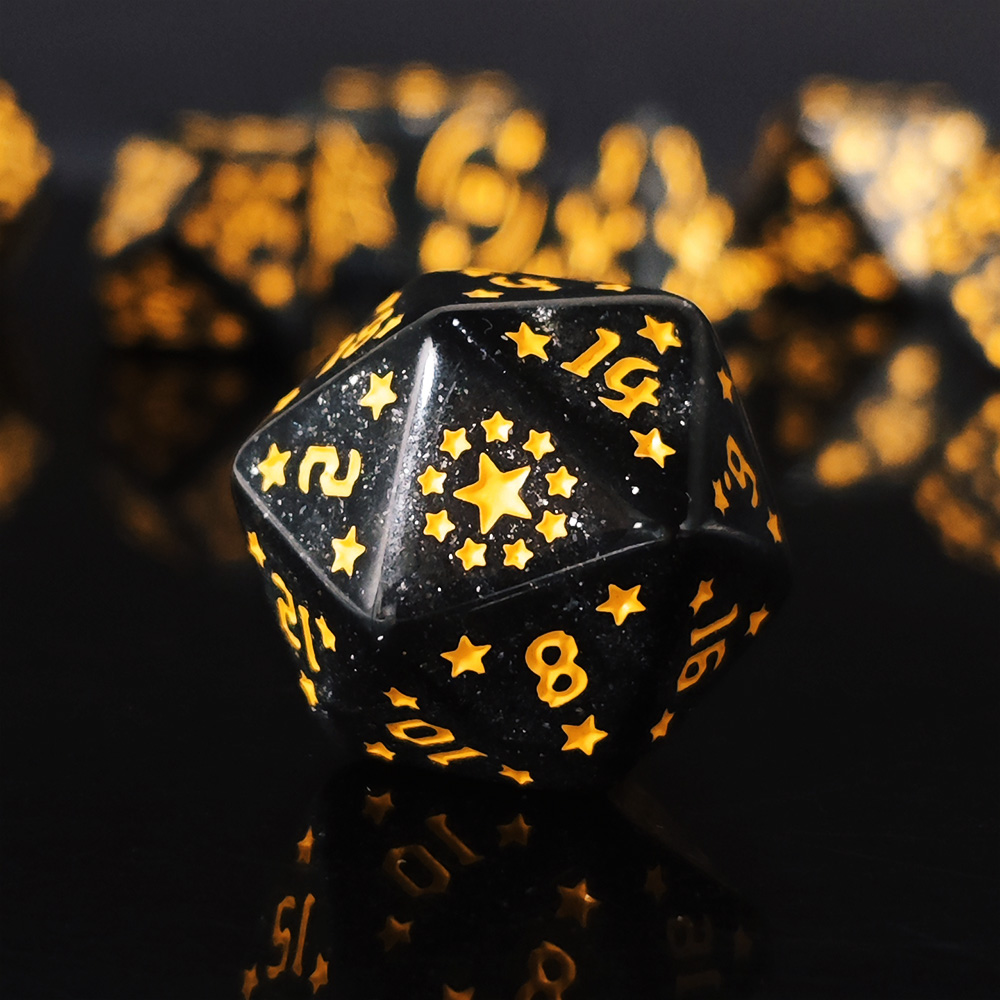 Dice Set Board Games Roll Dice - Dice Set Polyhedral 评论和价格