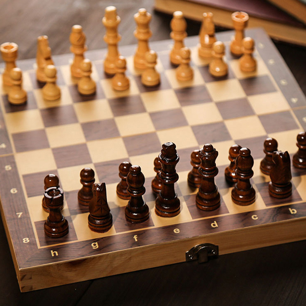 Large Chessboard Developing St - Chess Set Wooden 评论和价格