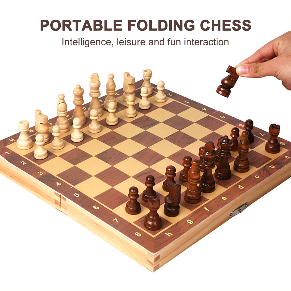 Large Chessboard Developing St - Chess Set Wooden 评论和价格