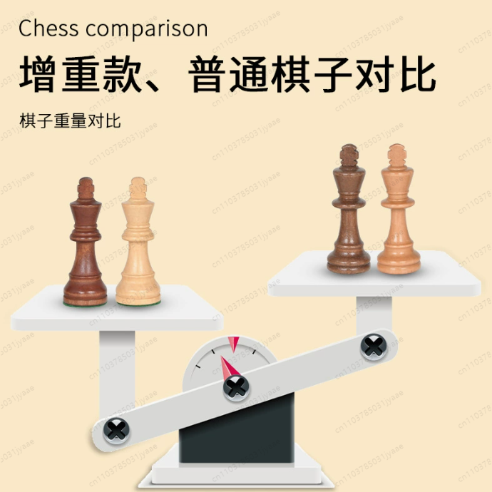 3.5-3.75 Inch Weighted Wooden  - Chess Set Wooden 评论和价格