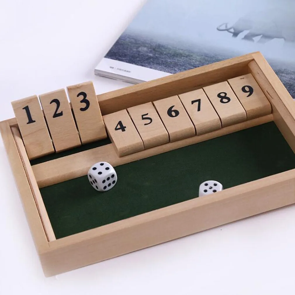 2-4 Player Wooden Math Flaps & - Board Game Instruction 评论和价格