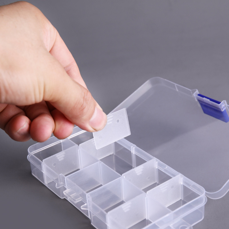 10 Grids Nails Art organizer b - Token Tray Organizer 评论和价格