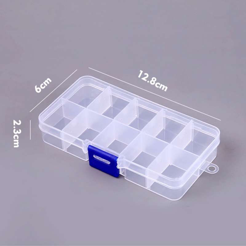 10 Grids Nails Art organizer b - Token Tray Organizer 评论和价格