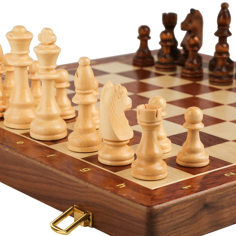 Top Grade Wooden Folding Big T - Chess Set Wooden 评论和价格