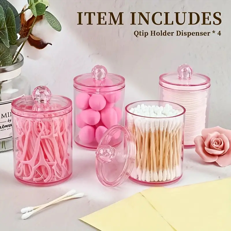 Transparent Cotton Swab Storag - Token Tray Organizer 评论和价格