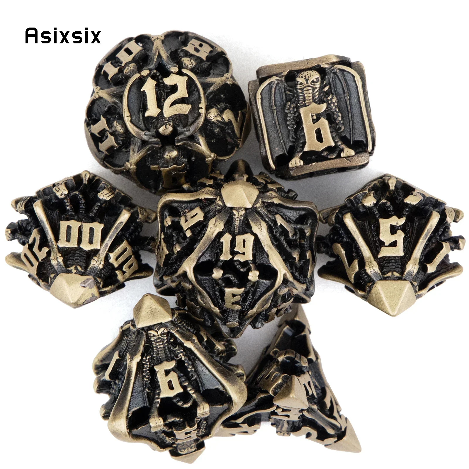 Metal Dice, Perfect For Tablet - Dice Set Polyhedral 评论和价格