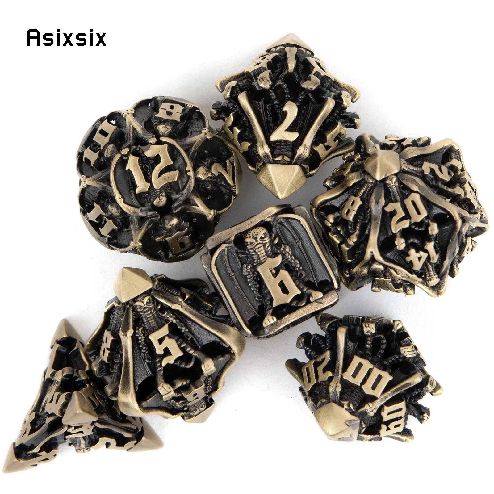 Metal Dice, Perfect For Tablet - Dice Set Polyhedral 评论和价格