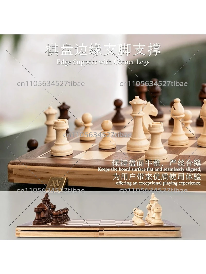Magnetic Chess Set Solid Wood  - Chess Set Wooden 评论和价格