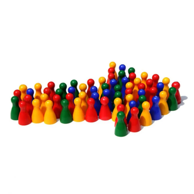 10 Pcs/Set  Colorful Chess Pie - Chess Set Wooden 评论和价格