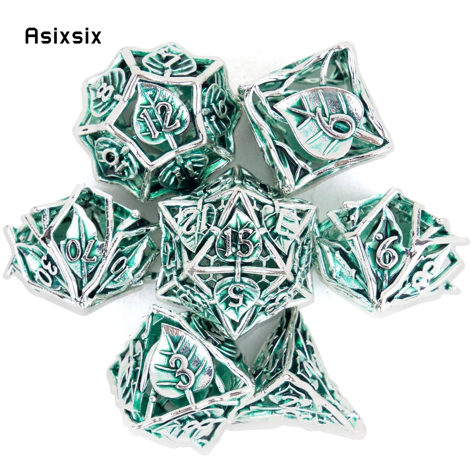 Metal Dice, Perfect For Tablet - Dice Set Polyhedral 评论和价格