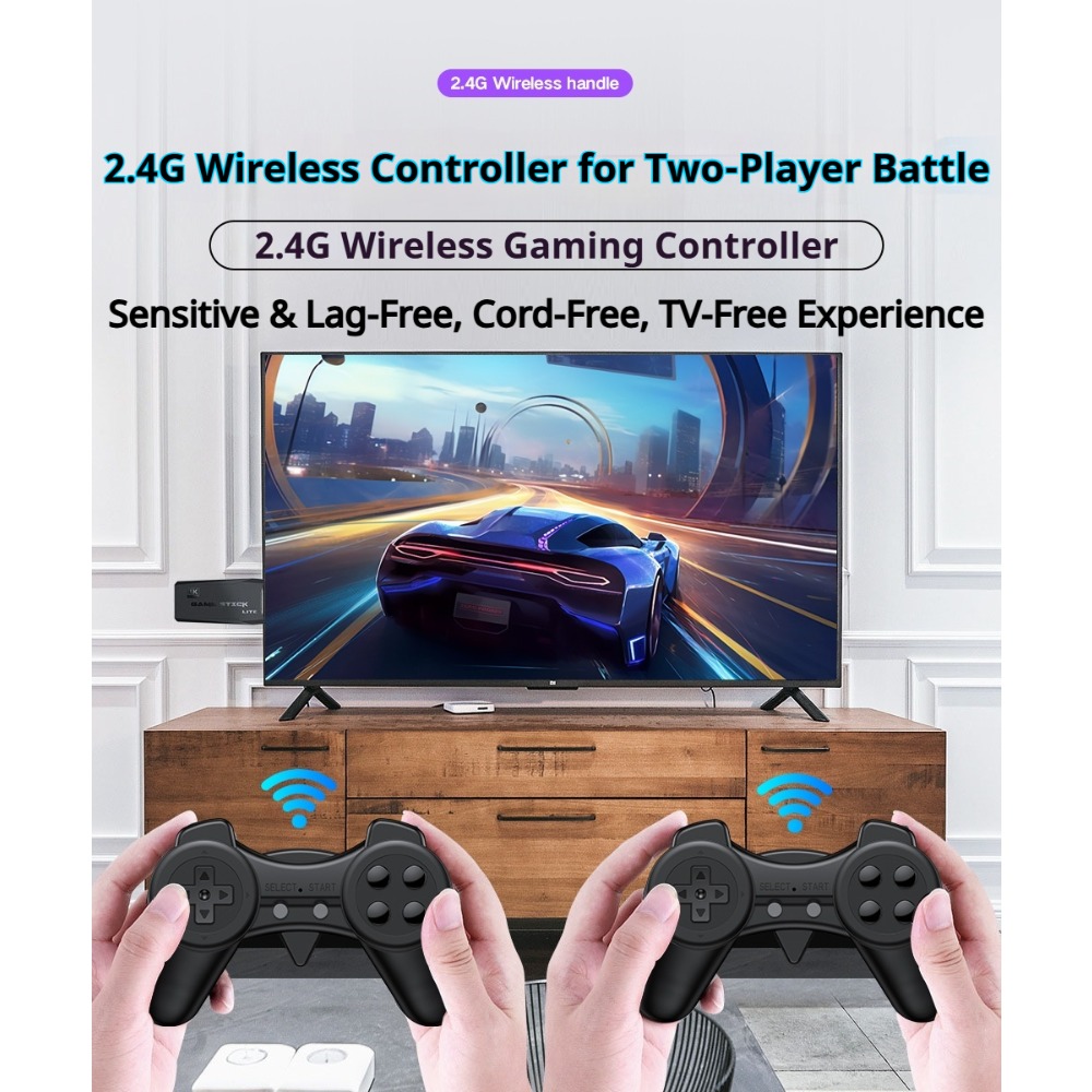 Portable 4K Retro Game Stick C - Board Game Journal 评论和价格