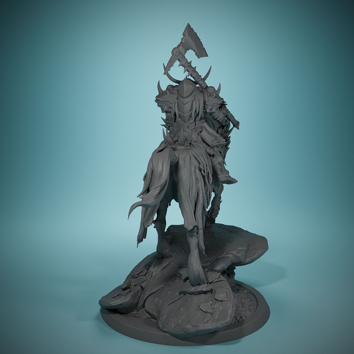 80mm Dark Night Death Horse Bo - Board Game Night 评论和价格