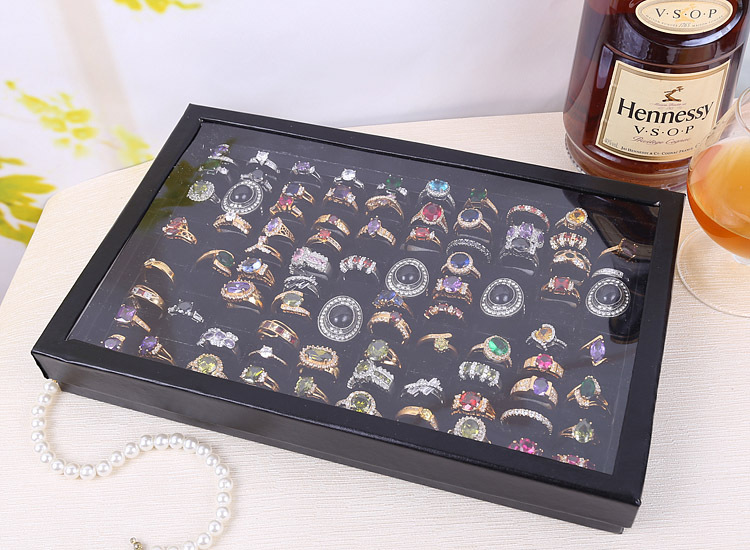 1pc Black 100-Grid Jewelry Sto - Token Tray Organizer 评论和价格