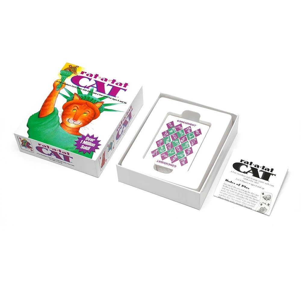 Rat A Tat Cat Fun Numbers Card - Board Game Night 评论和价格