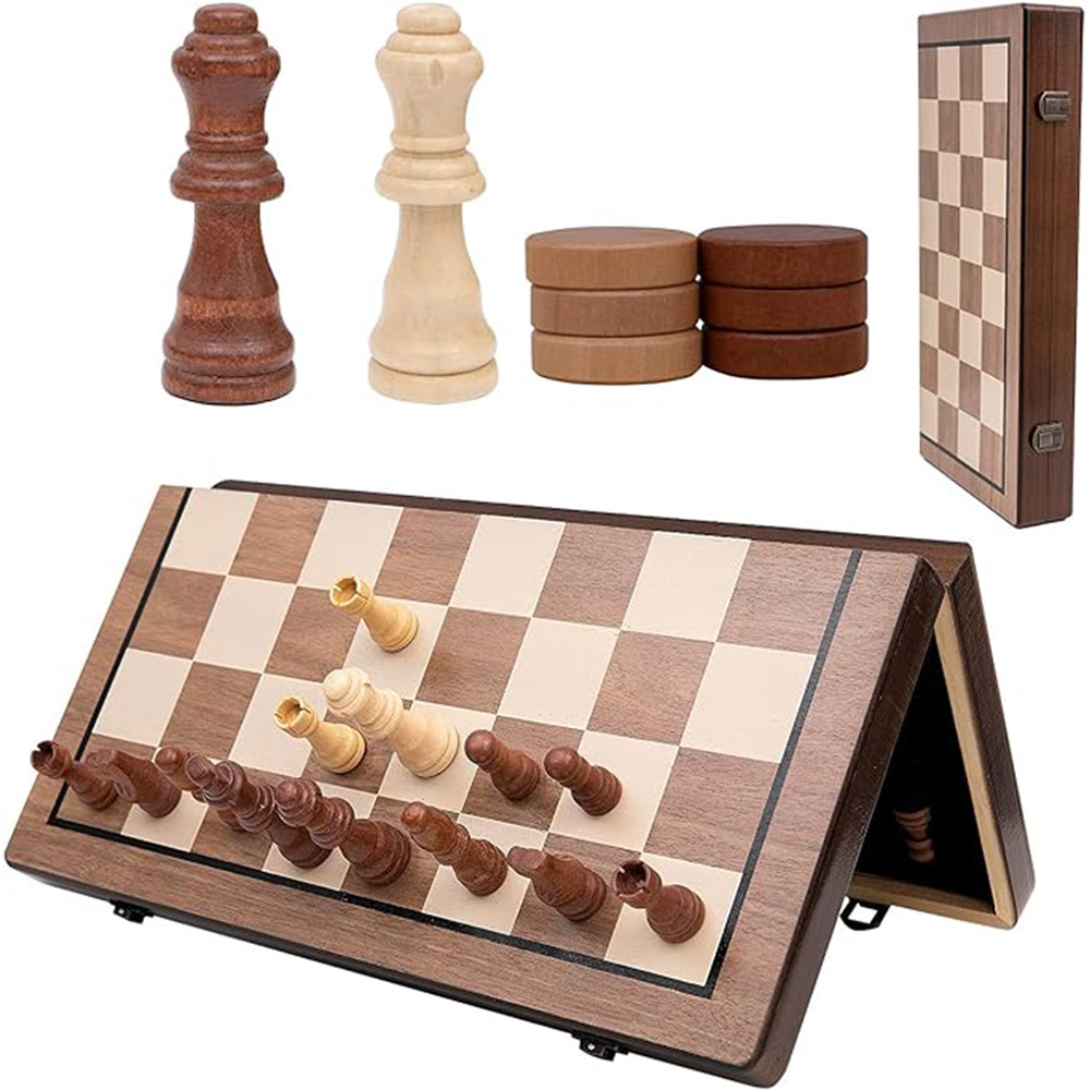 39cm Chess Set Wooden Chess Se - Chess Set Wooden 评论和价格