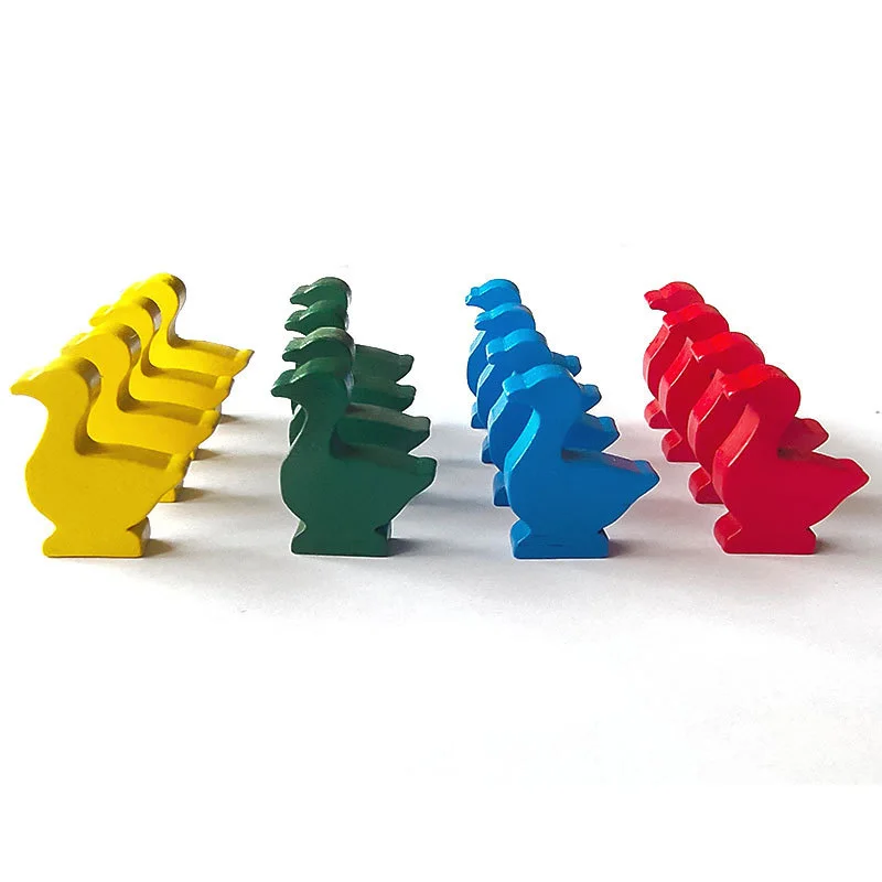16pcs/set Goose Shaped Wooden  - Chess Set Wooden 评论和价格