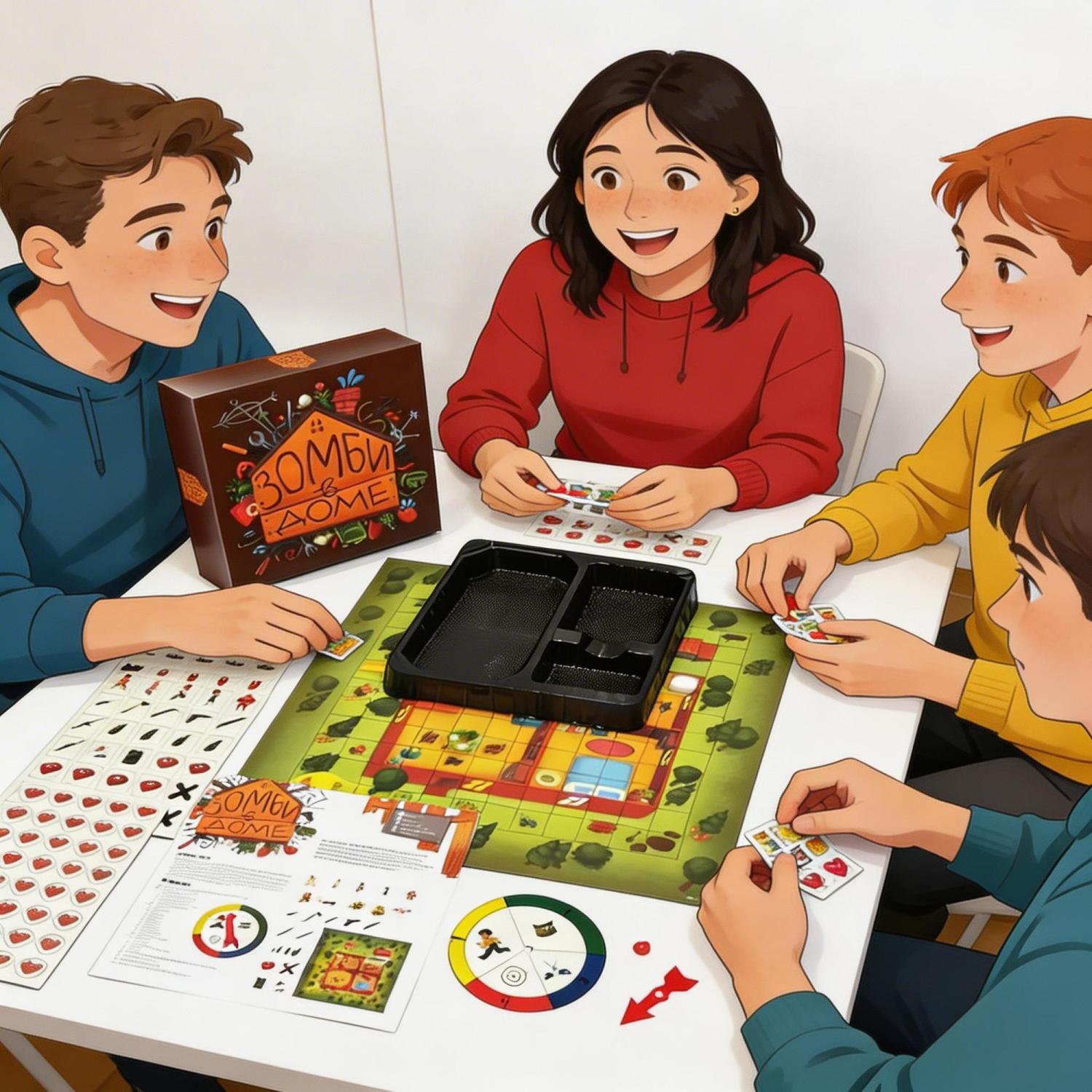 Russian Version Zombie Surviva - Board Game Zombies 评论和价格