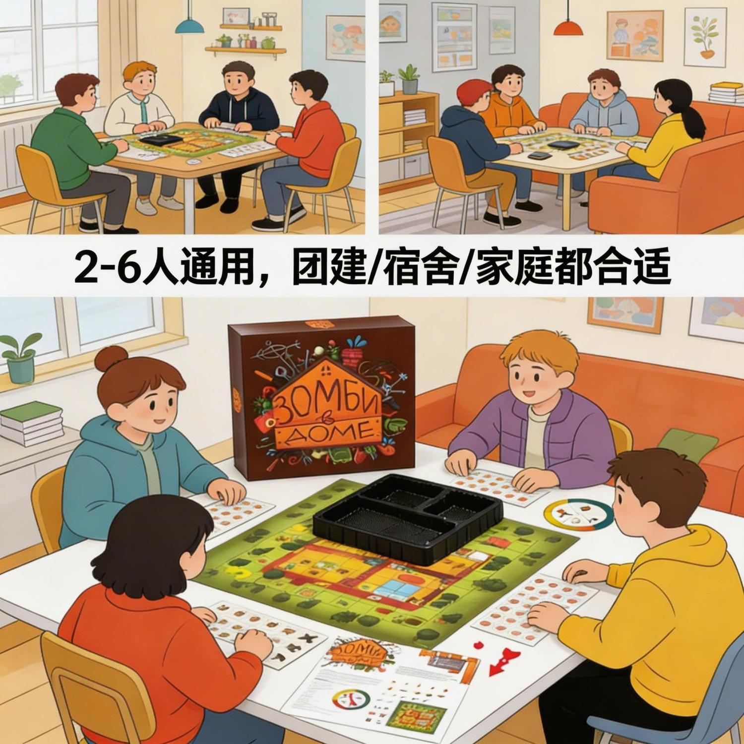Russian Version Zombie Surviva - Board Game Zombies 评论和价格